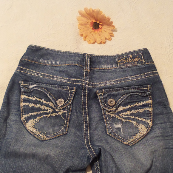 Silver Suki Surplus Bootcut & NWT Mavi Mia Jeans BUNDLE - Picture 4 of 12